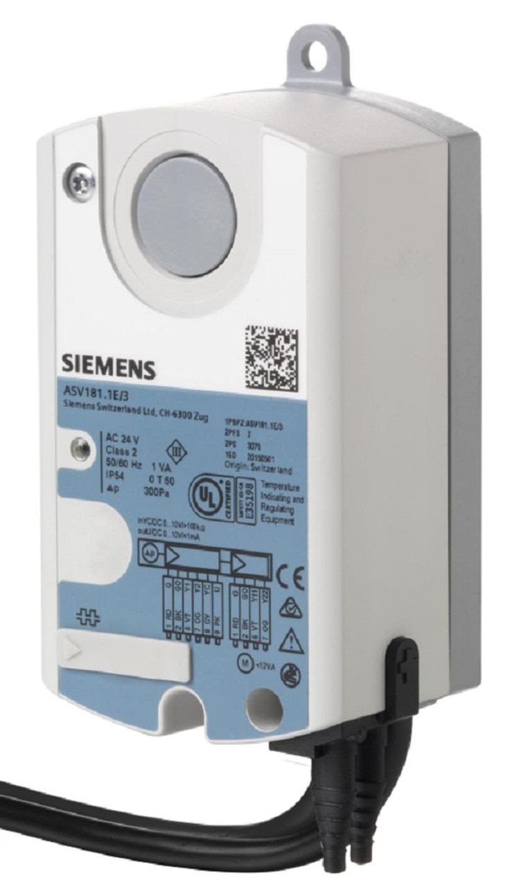 Siemens ASV181.1E/3 VAV Modular Controller for OpenAir Actuator [New]