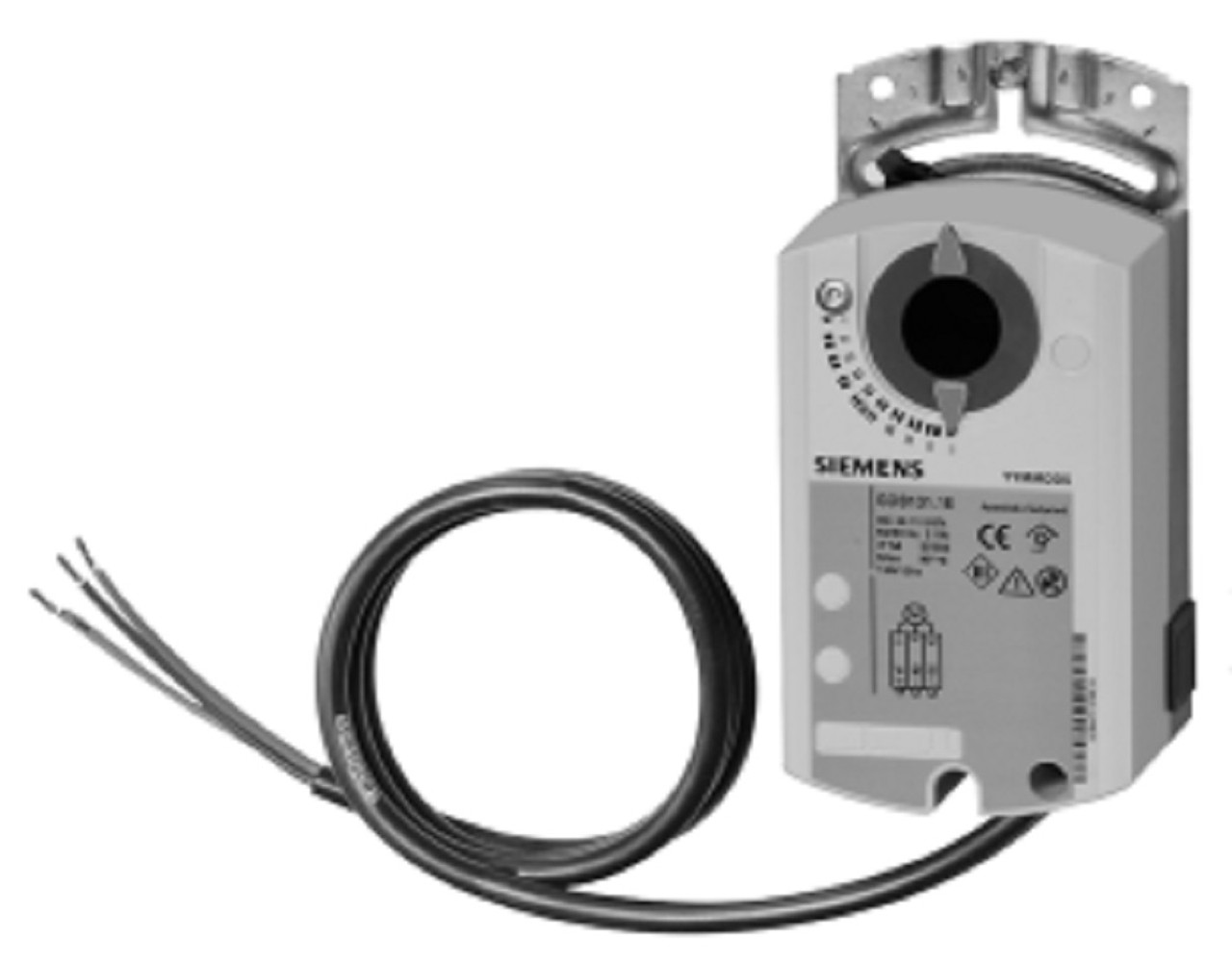 Siemens GDB331.1A OpenAir Air Damper Actuator, Rotary Version, AC 230 V, 5 Nm [New]