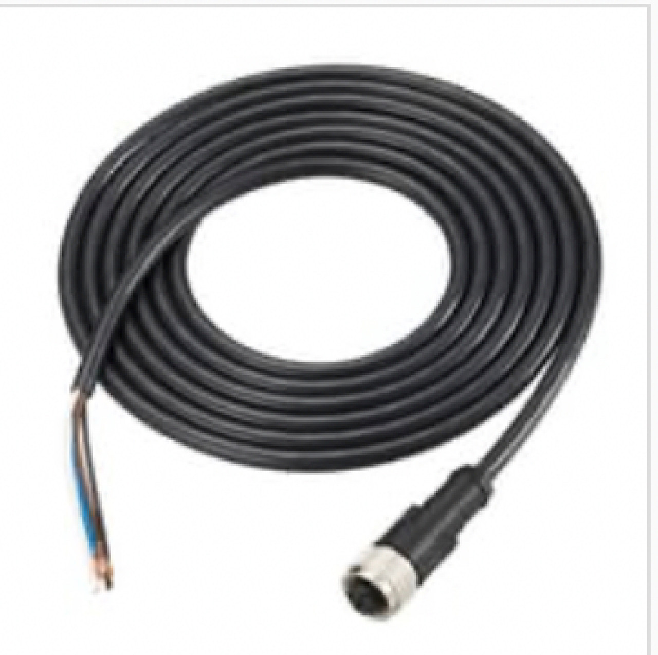 覚羅 Keyence OP-87635 Laser Sensor Connector Cable, M12 Straight, 10m