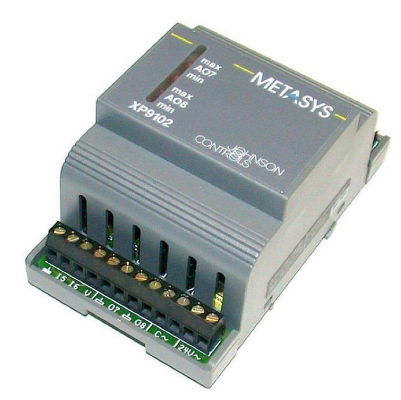 Johnson Controls XP-9102-8204 Metasys XP9102 Extension Module 6 Analog in 2 Out [Refurbished]
