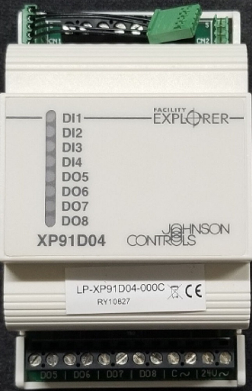 Johnson Controls LP-XP91D04-000C Expansion Board Module, 4DI, 4DO Triacs, MP20 [Refurbished]