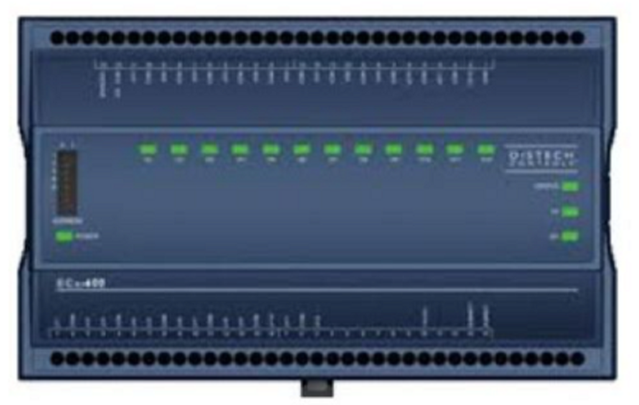 Distech CDIB-400X-00 ECB-400 BACnet Programmable Controller, 12 UI and 12 UO [New]