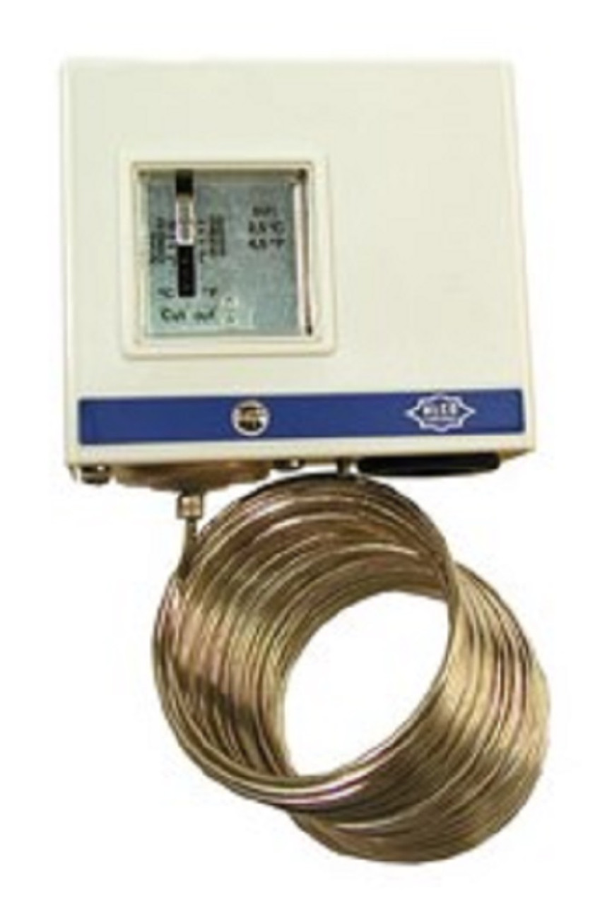 KMC Controls CTE-3007 Thermostat Switch, Low Limit, Manual Reset, SPDT, 20' Tube [New]