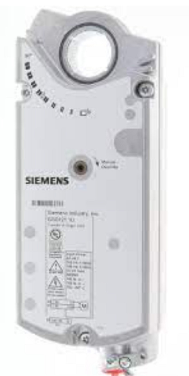 Siemens GGD121.1U/PS Spring Return OpenAir Fire Smoke Damper Actuator, 142 lb-in [New]