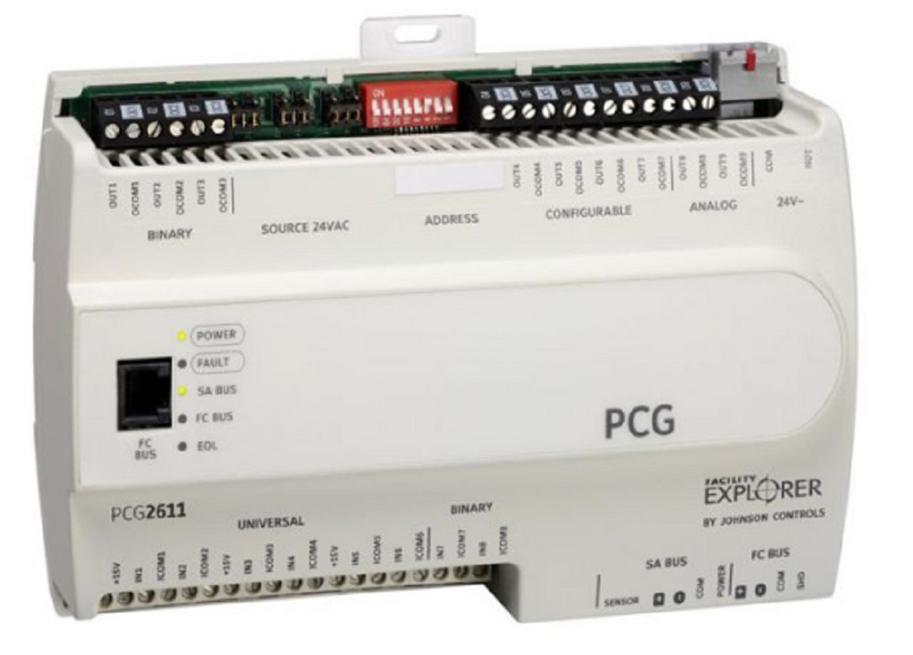 Johnson Controls FX-PCG2611-0G 17-Point General Purpose Programmable Controller [New]