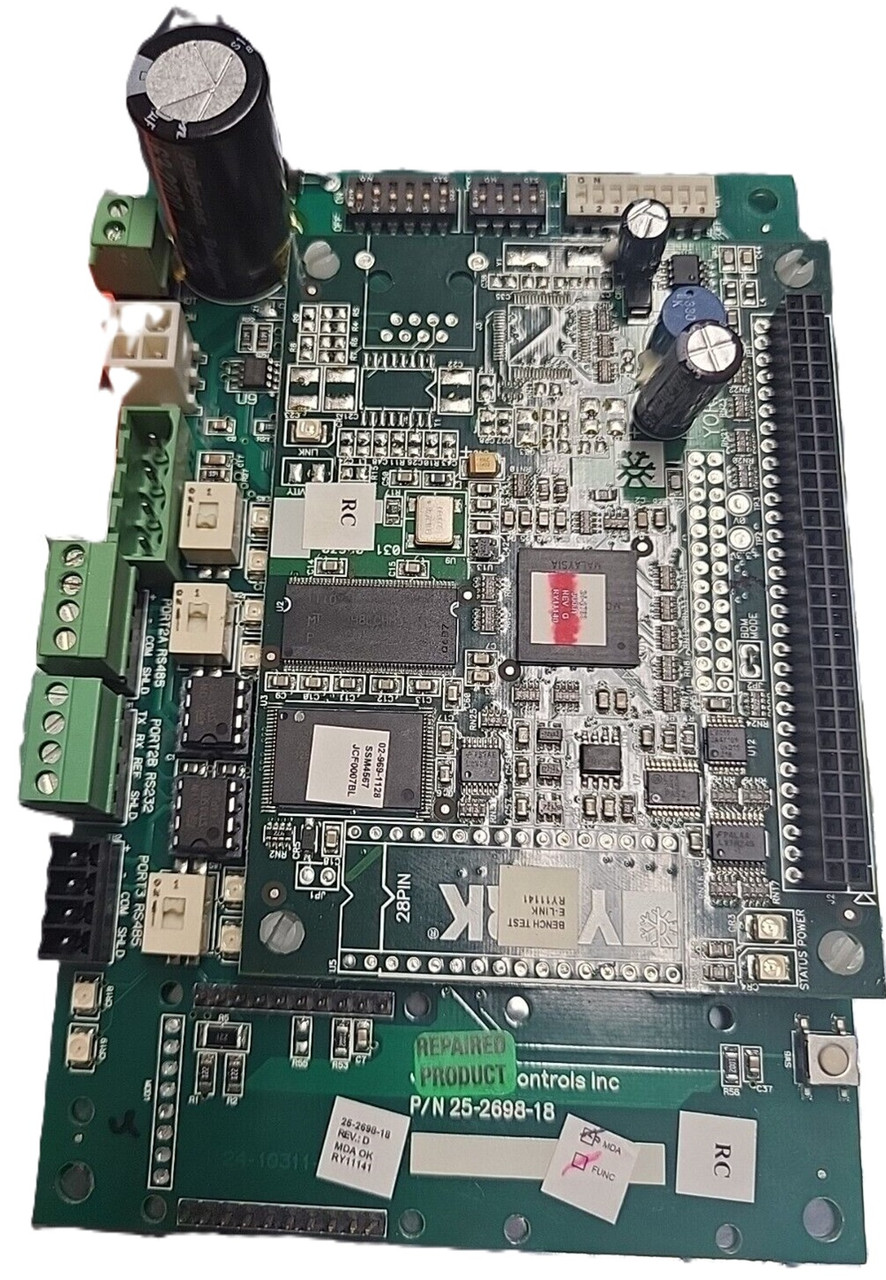 York Controls Johnson Controls 25-2698-18 Board for YK-ELNKE00-0 ELink Gateway [Refurbished]