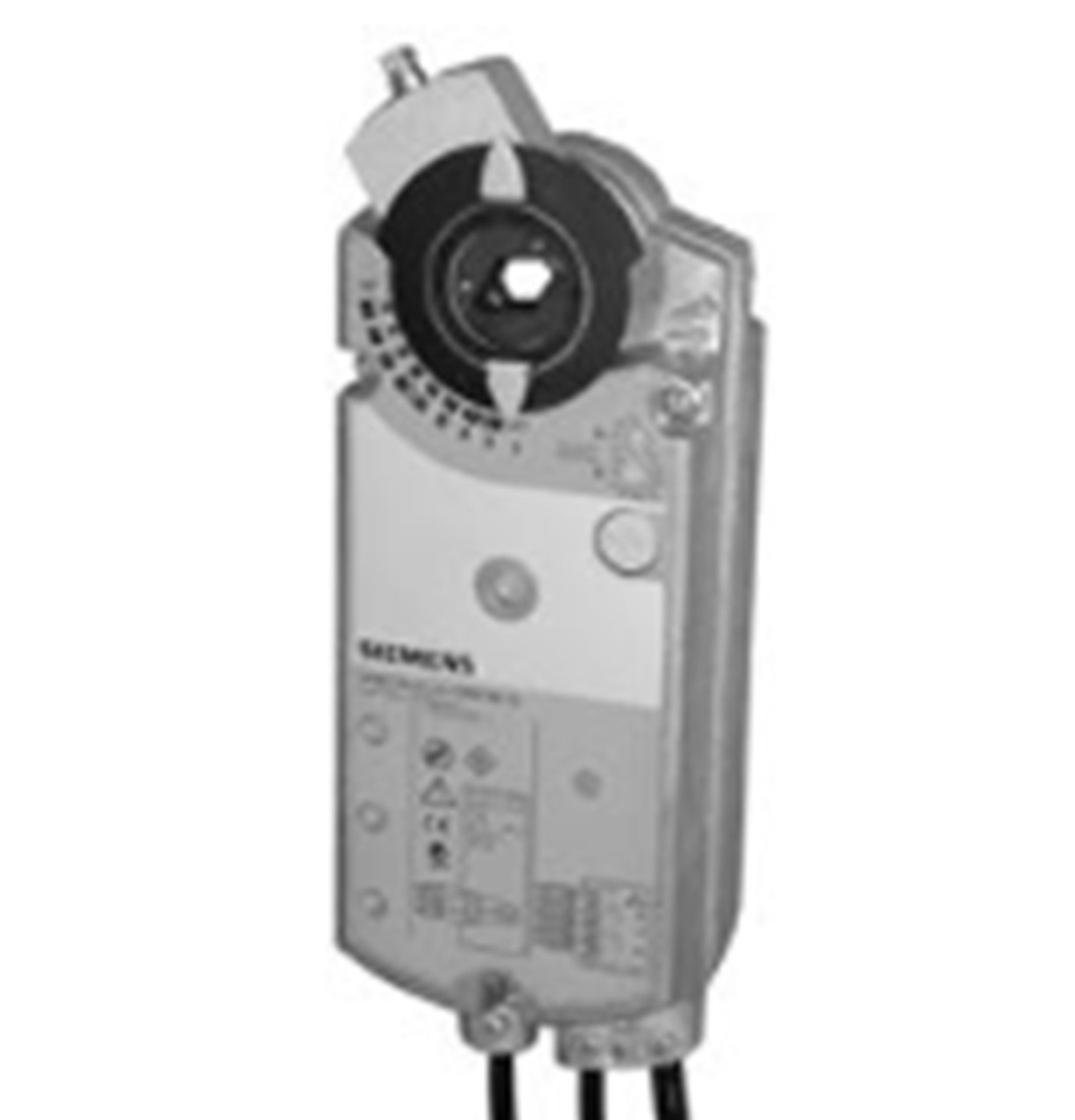 Siemens GIB161.1E Damper Actuator, Rotary, 35 Nm, AC 24 V, DC 0…10 V, 150 s [New]