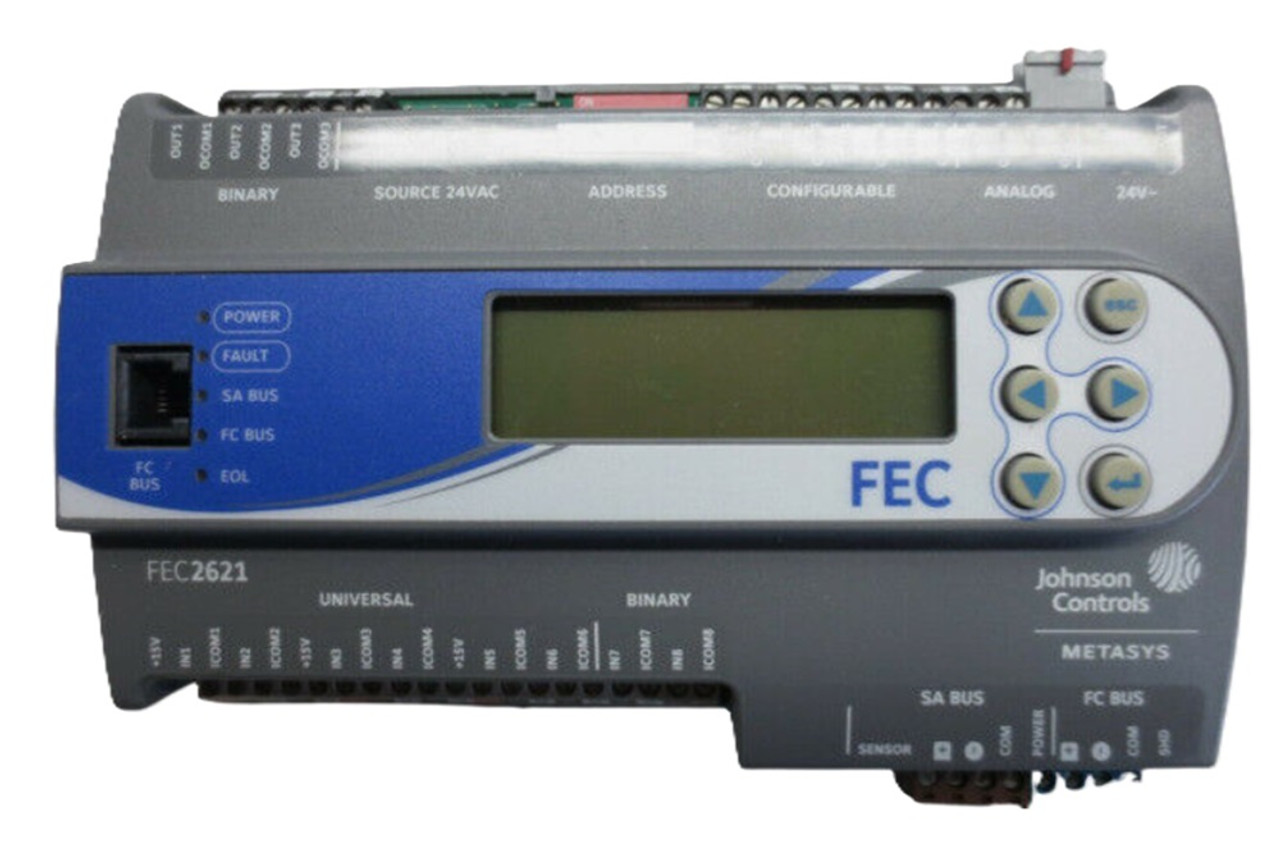 Johnson Controls MS-FEC2621-0 17-Point FEC Field Equipment Controller [Refurbished]