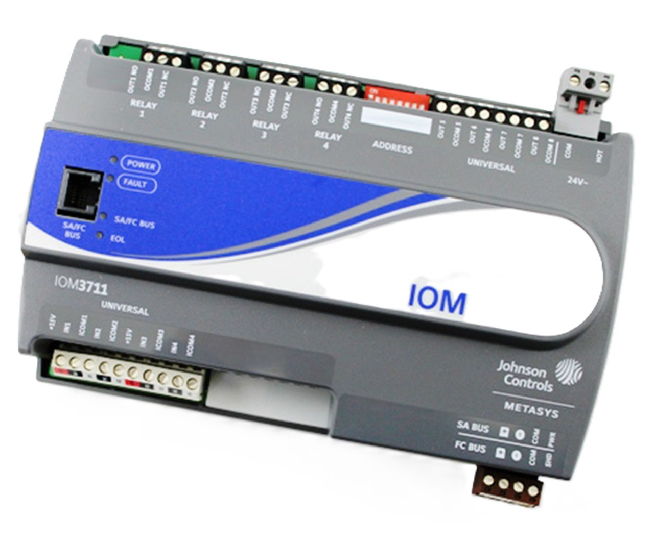 Johnson Controls MS-IOM3711-0 Metasys IOM3711 Input/Output Module [New]