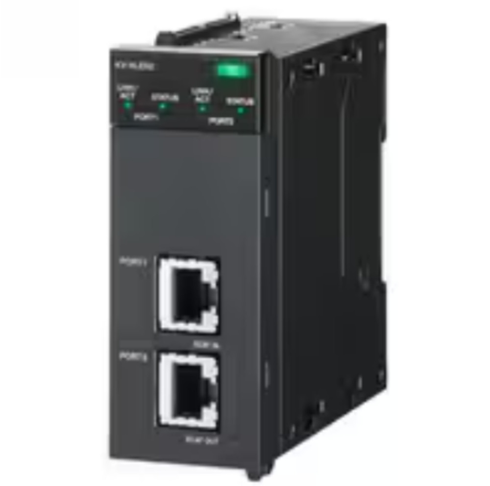 Keyence KV-XLE02 EtherNet Unit, 2 Ports, Programmable Logic