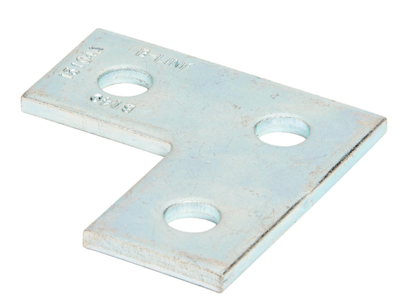 B-Line Eaton B140HDG Corner Plate, 3.5"Hx3.5"Lx1.62"W, Galvanized, 1/4"Gauge [New]