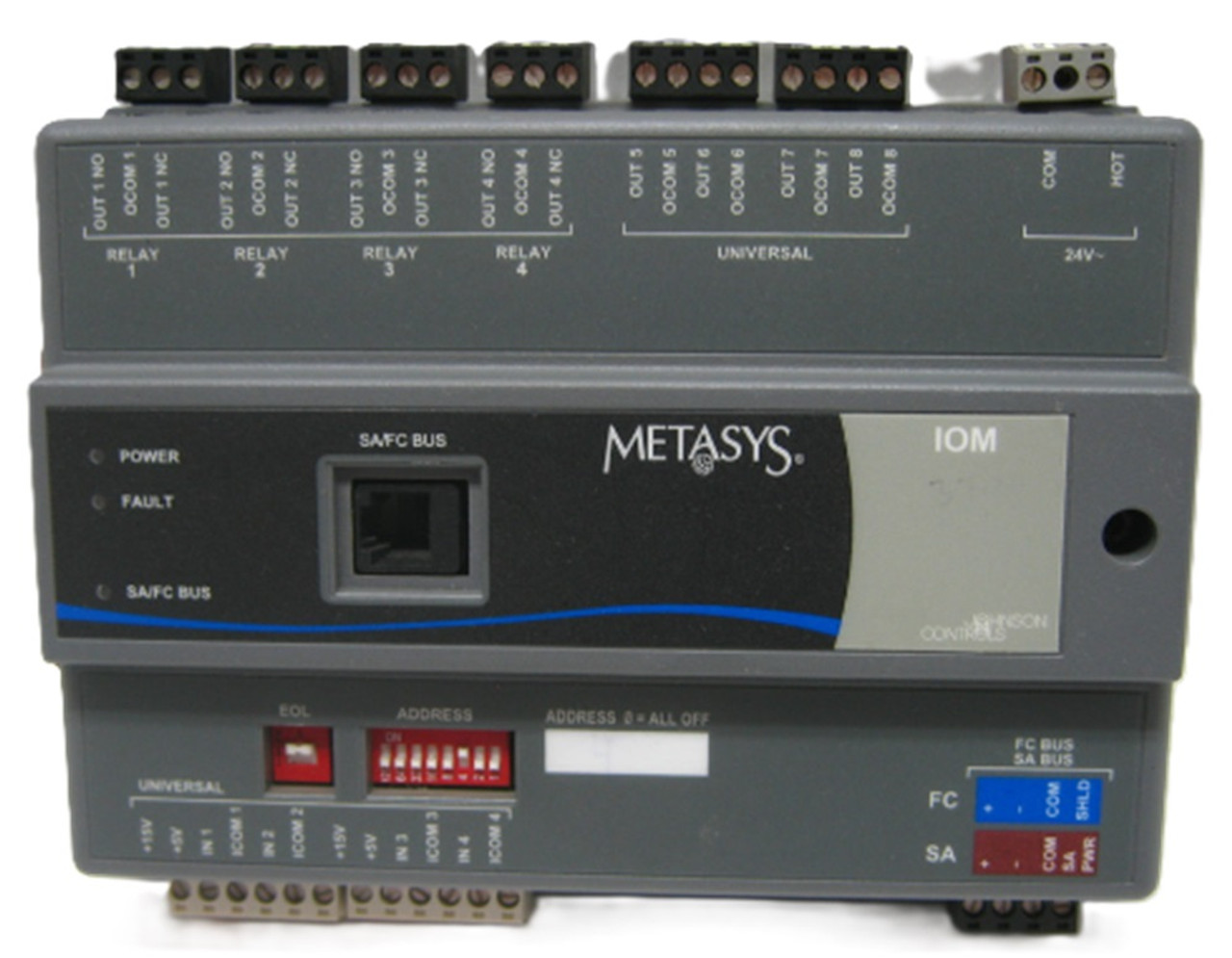 Johnson Controls MS-IOM3710-0 IOM3710 Input/Output Module [Refurbished]