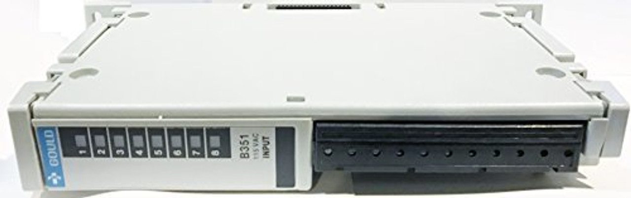 Gould Modicon AS-B351-001 Input Module for Micro 84 PLC Controller System, 115V [Refurbished]