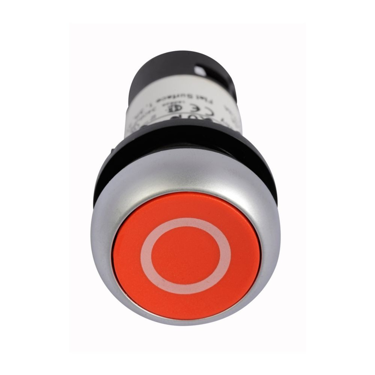 Eaton C22-D-R-X0-K11 22.5 mm RQM Compact Pushbutton, Etching X0, Red [New]