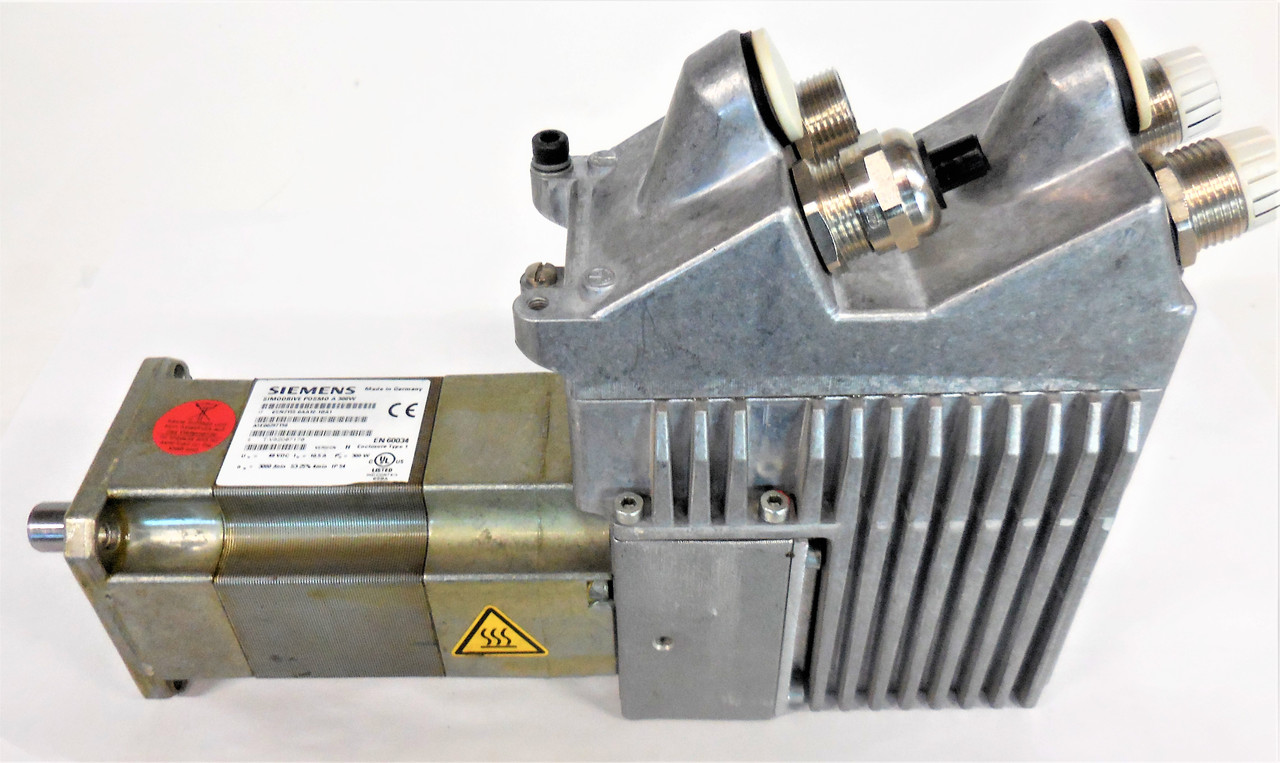 Siemens 6SN2155-0AA10-1BA1 Simodrive Programmable Positioning Motor, 48V 300W [Refurbished]