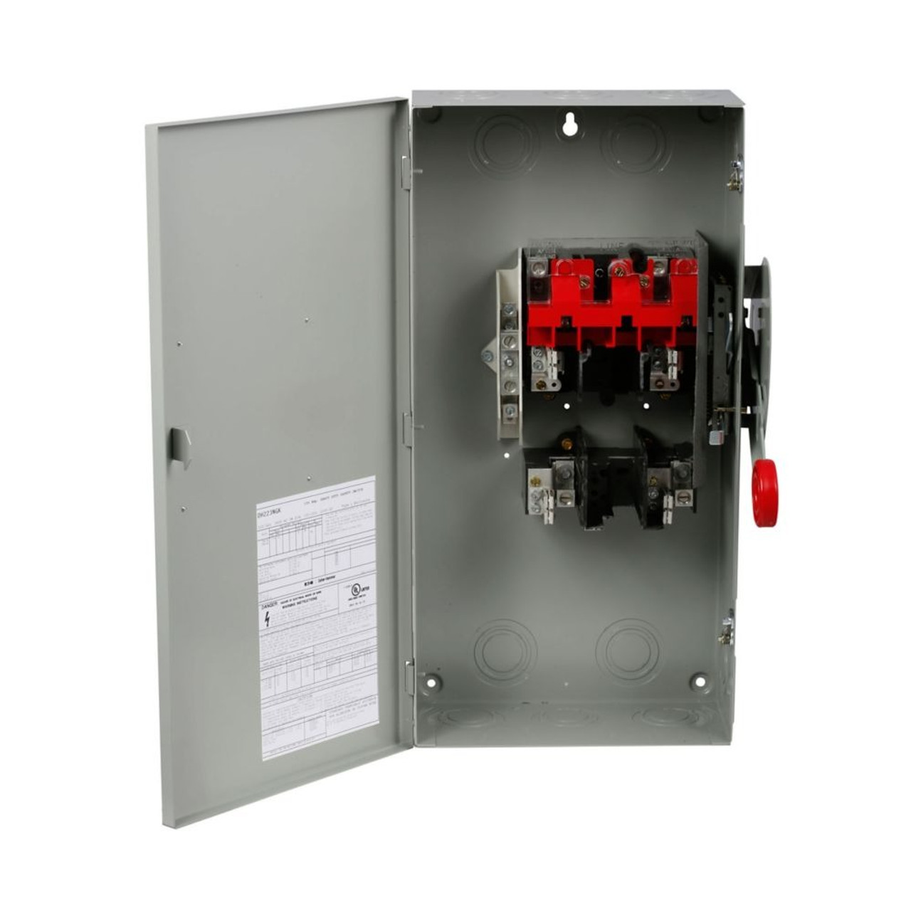 Eaton DH263UGK Heavy Duty Single-Throw Non-Fused Safety Switch, Single-Throw [New]