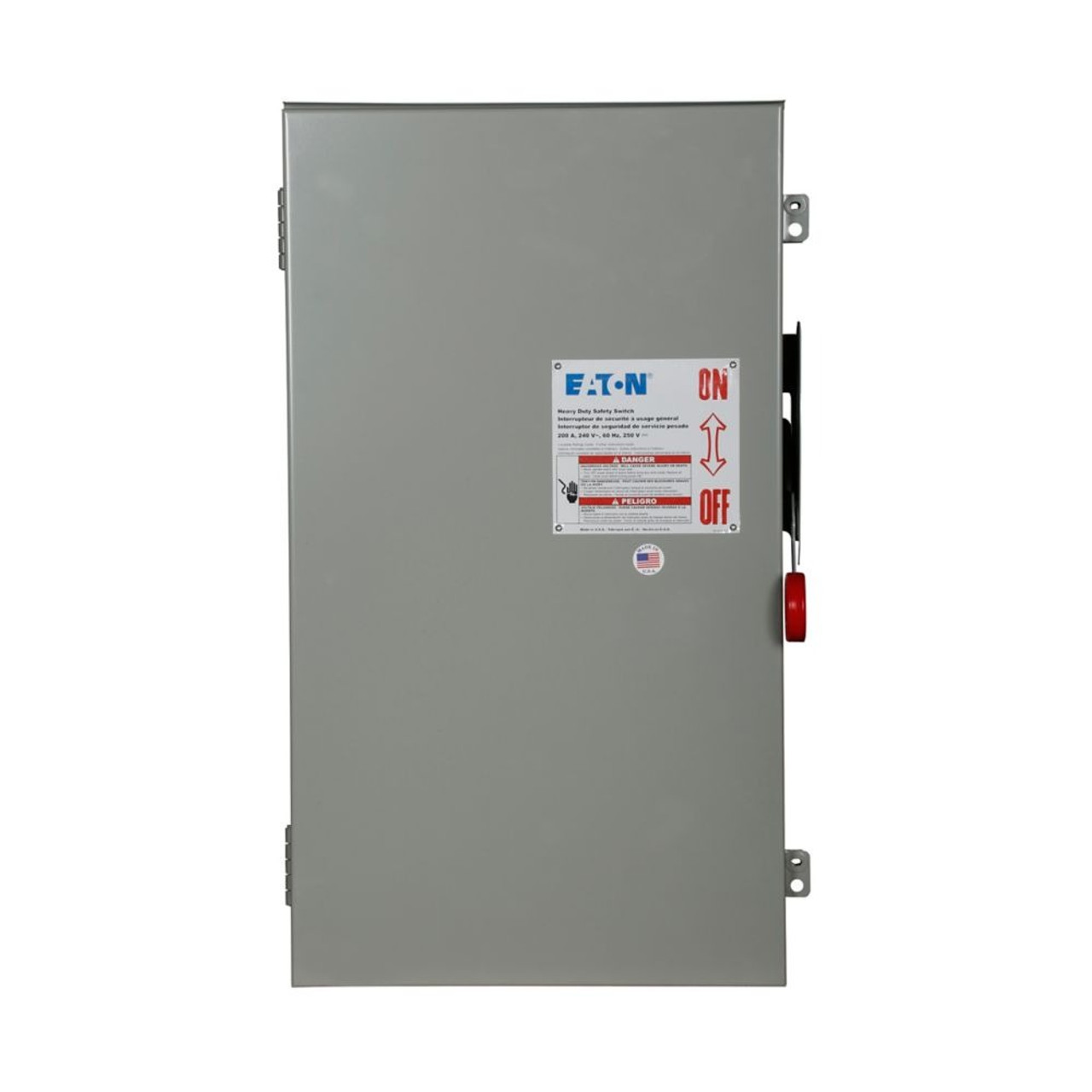 Eaton DH324NRK Enhanced Visible Blade Single-Throw Safety Disconnect Switch [New]