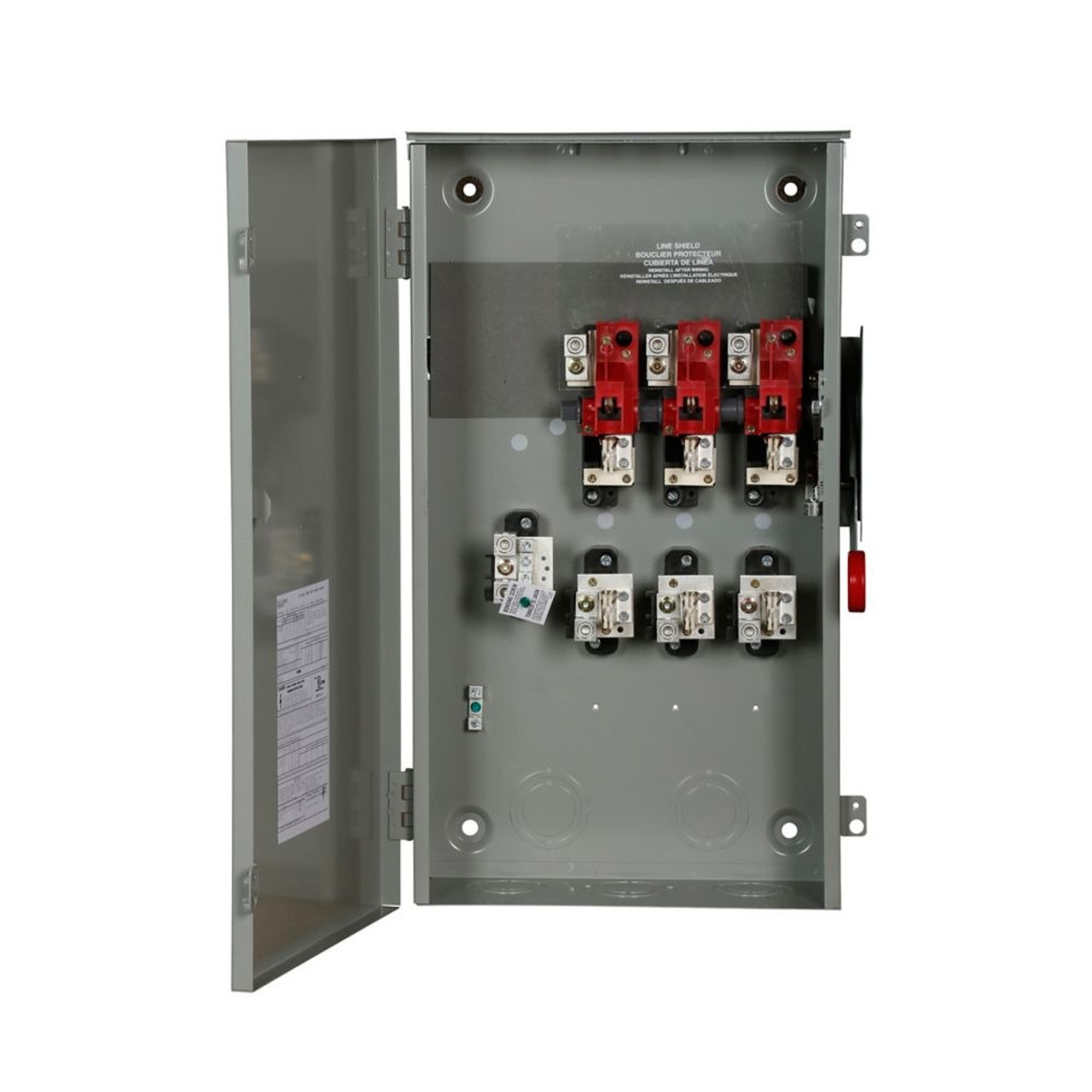 Eaton DH324NRK Enhanced Visible Blade Single-Throw Safety Disconnect Switch [New]