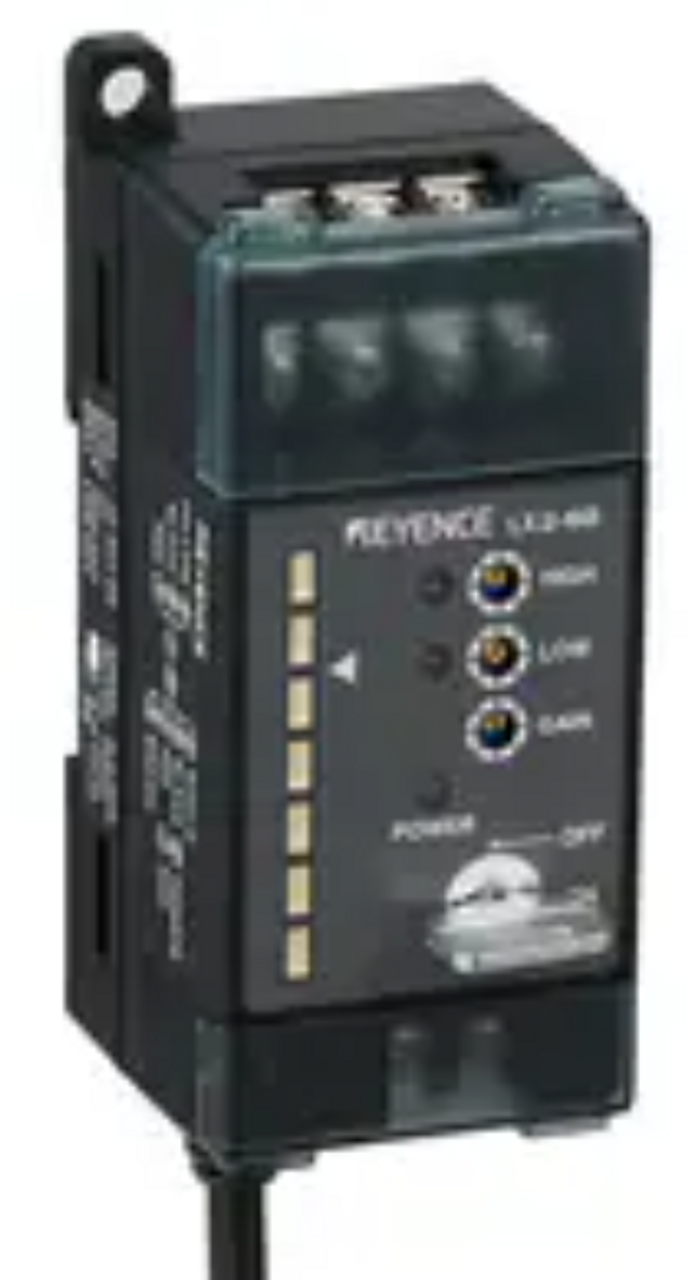 Keyence LX2-60 Digital Display Compact Laser Thrubeam Sensor, Amplifier Unit [New]