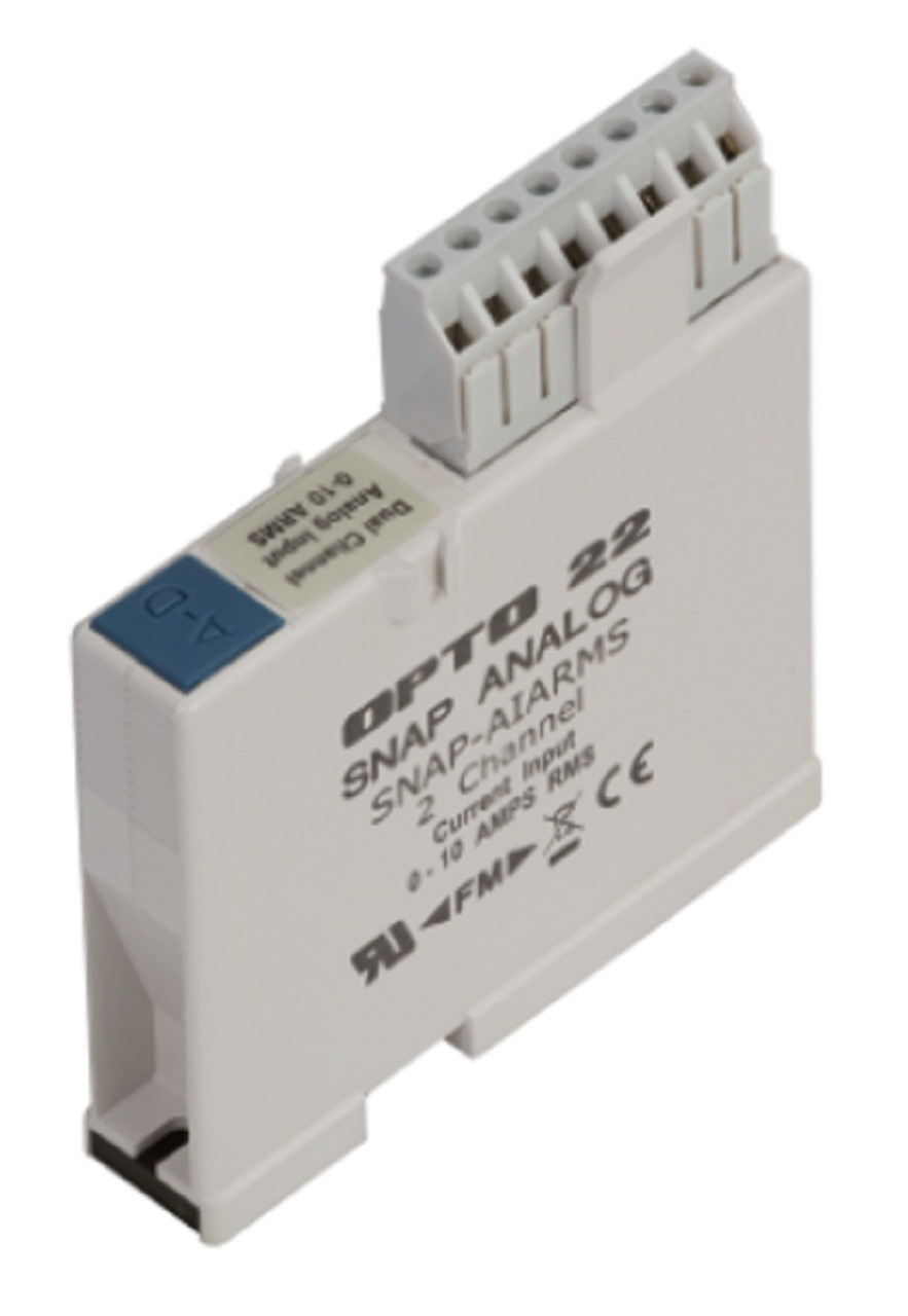 Opto 22 SNAP-AIARMS SNAP 2-Ch 0-10 amp RMS Analog Input Module [New]