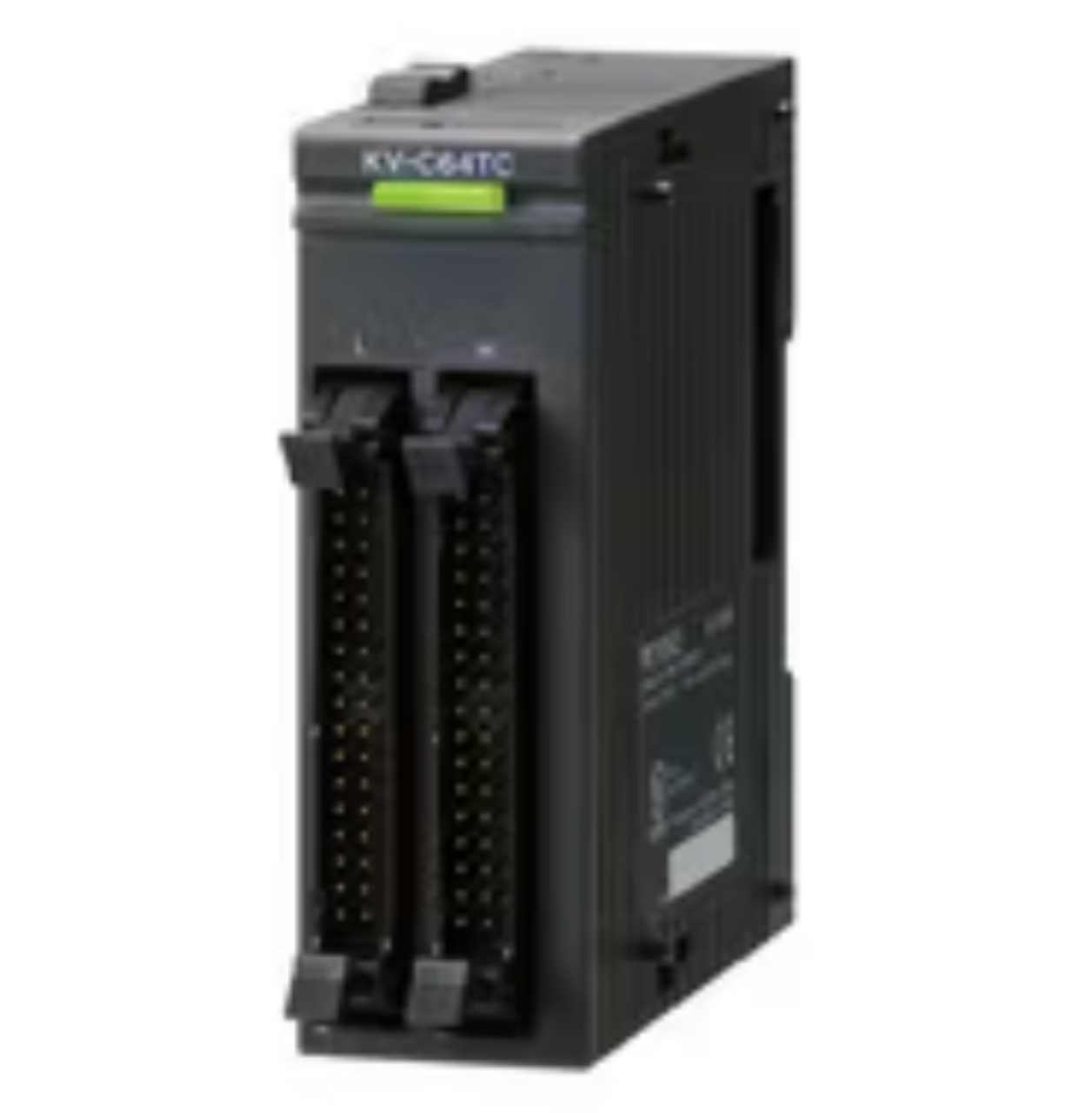 Keyence KV-C64TC PLC Module, 64-Point Connector Transistor (Sink) [Refurbished]