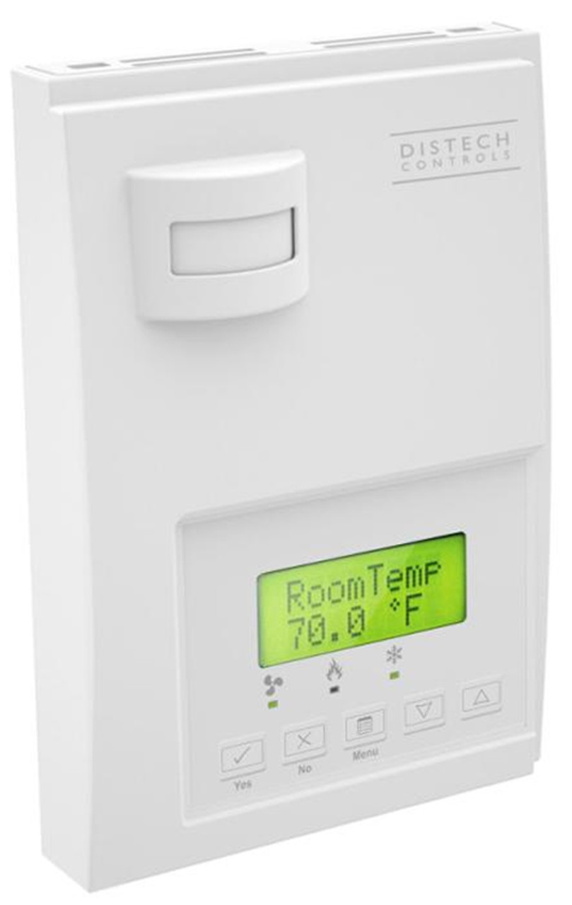 Distech CDIVI-7657B50E1 ECL-STAT-RT2HP RTU Room Controller, 2H/2C Multi-Stage [New]