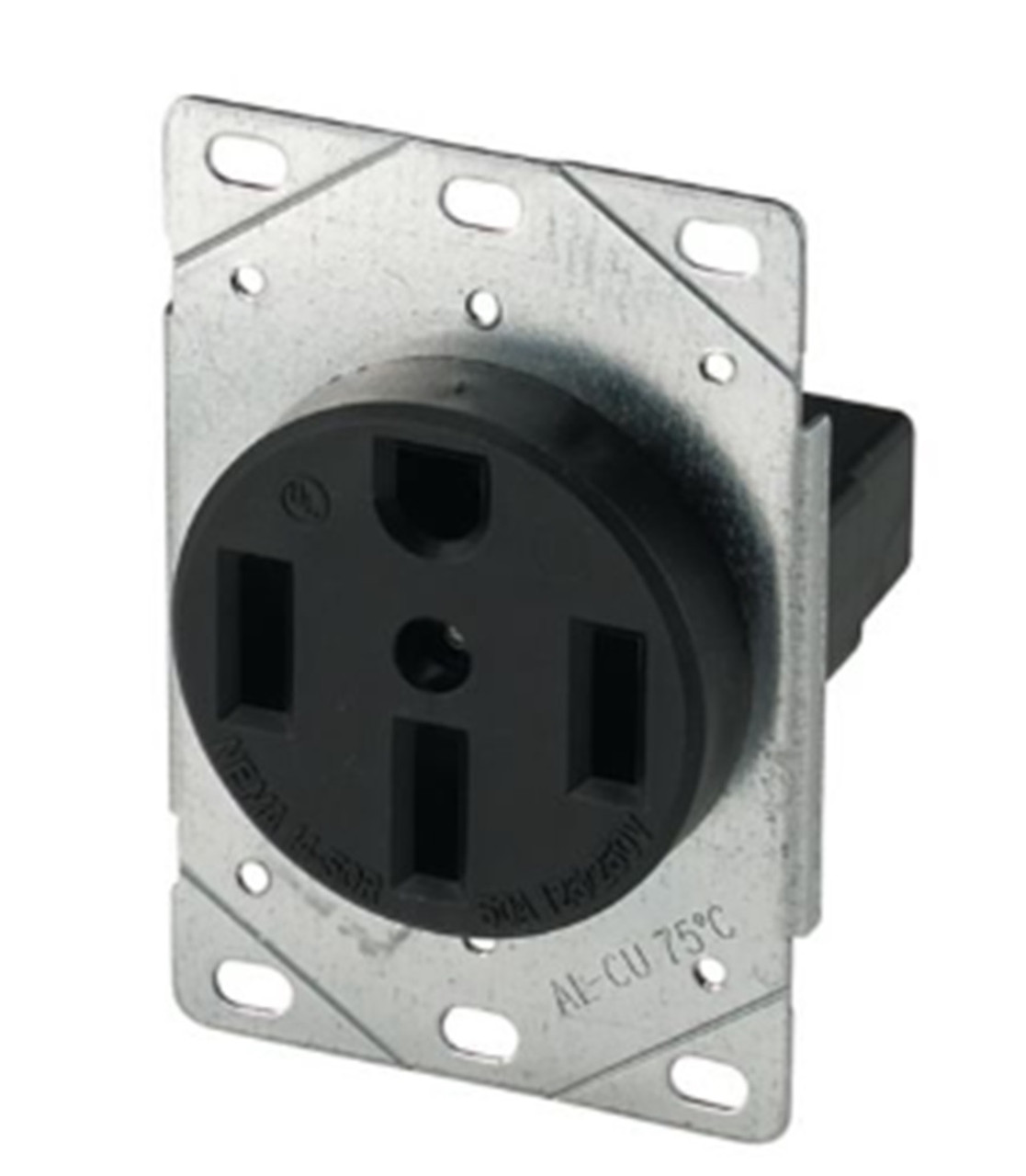 Cooper Wiring Devices Eaton 1258-SP Receptacle, #12 - 4 AWG, 50A, NEMA 14-50R [New]