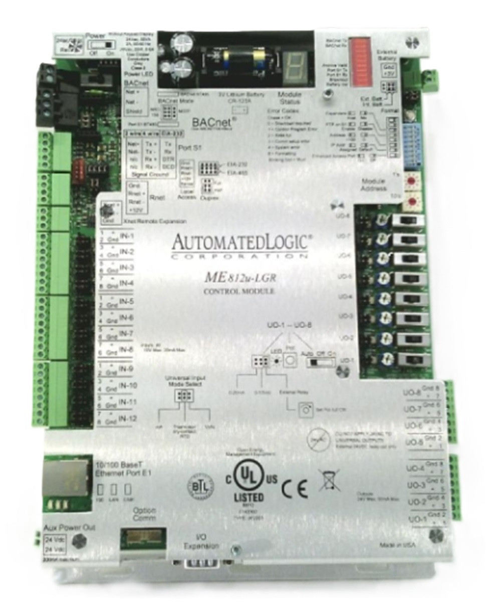 automated-logic-me812u-lgr-