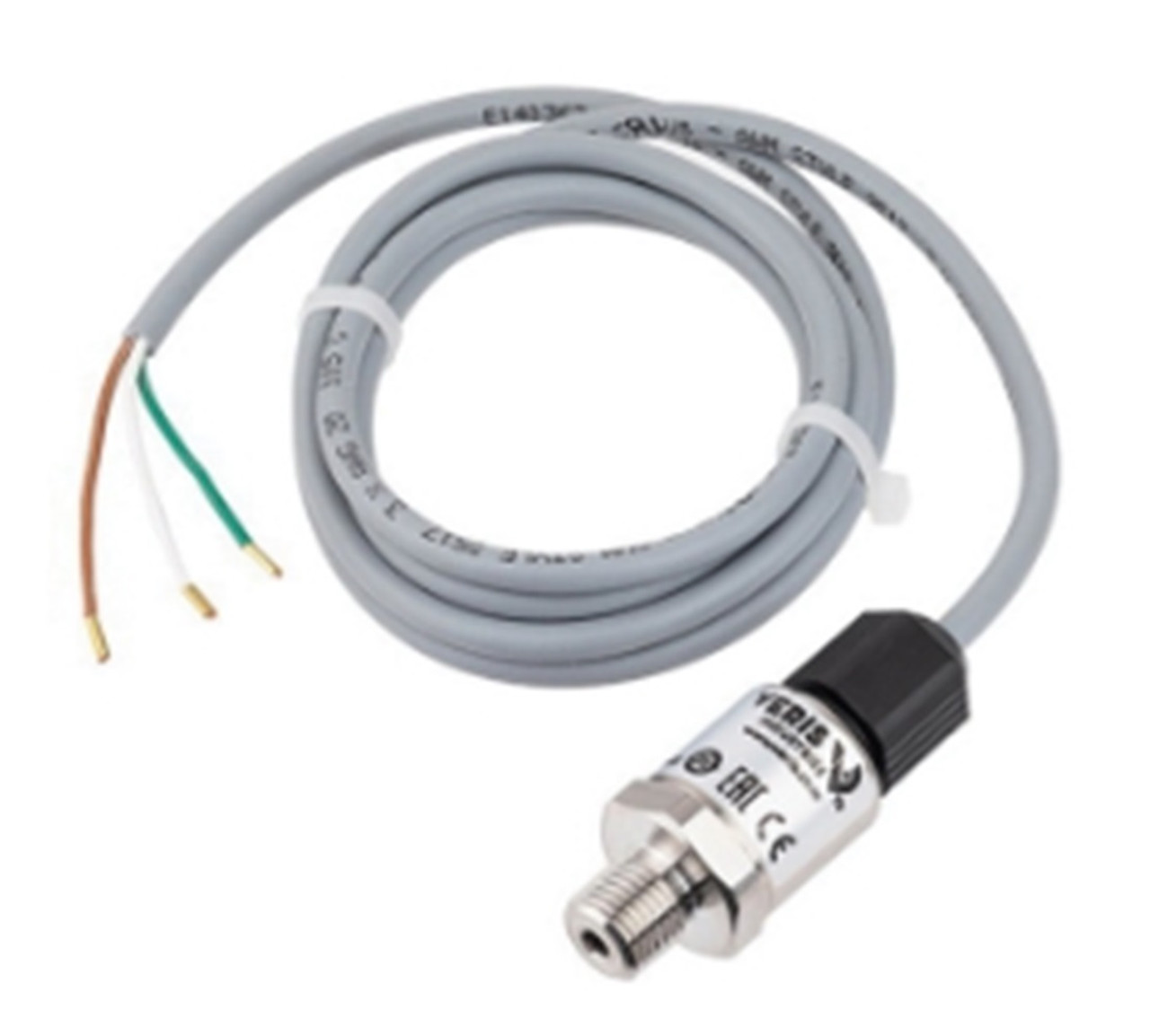 Veris PG03AV Static Pressure Gauge, 316L Stainless Steel Wetted 0 to 10 VDC [New]