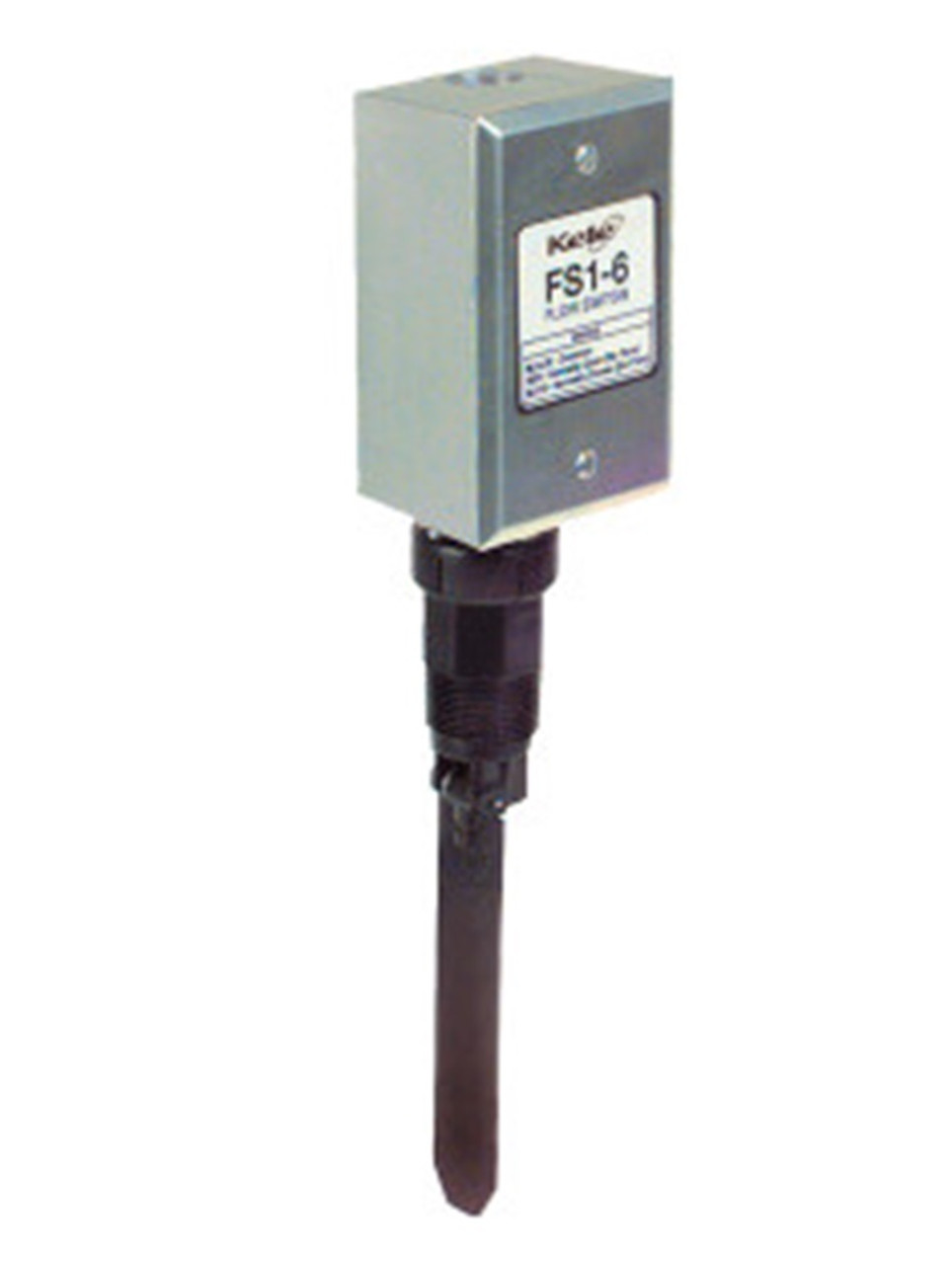 Kele FS1-6 Paddle Style Liquid Flow Switch, With Enclosure [New]