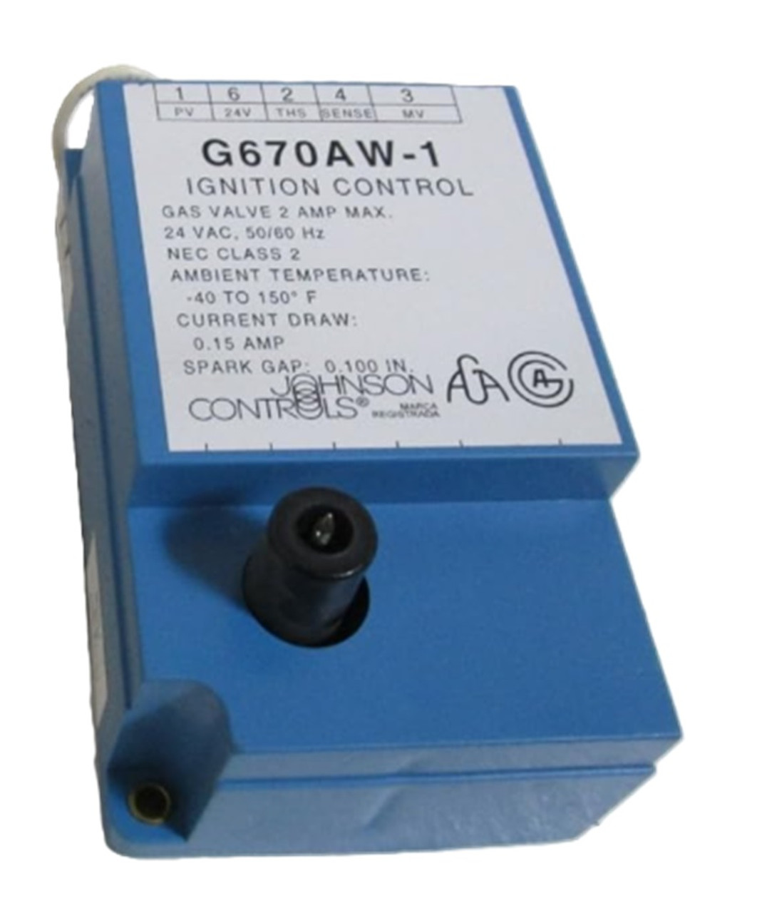 Johnson Controls G670AW-1C Ignition Control [New]