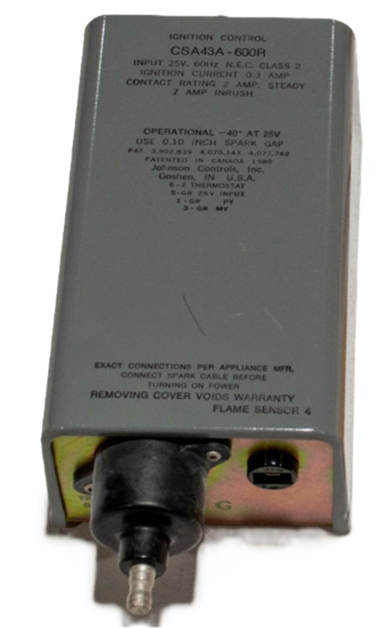 Johnson Controls CSA43A-600R Ignition Module [New]