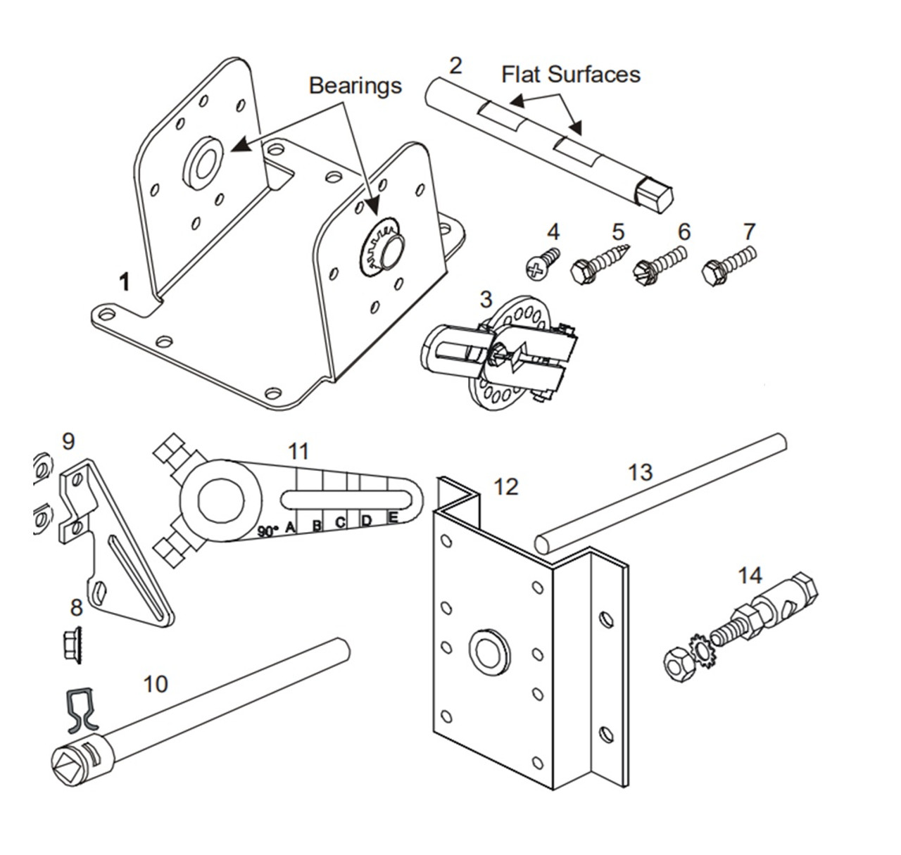 Johnson Controls M9000-157 Actuator Accessory [New]