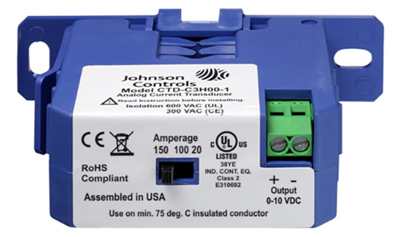 Johnson Controls CTD-C3H00-1 Current Transducer [New]