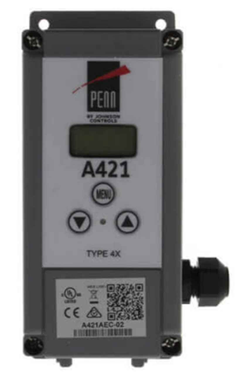 Johnson Controls A421AEC-02 Electronic Temperature Control [New]