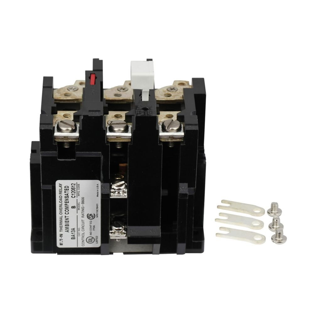 Eaton BA23A Thermal Overload Relay, Started Mounted, 3-Pole, 1NC [New]