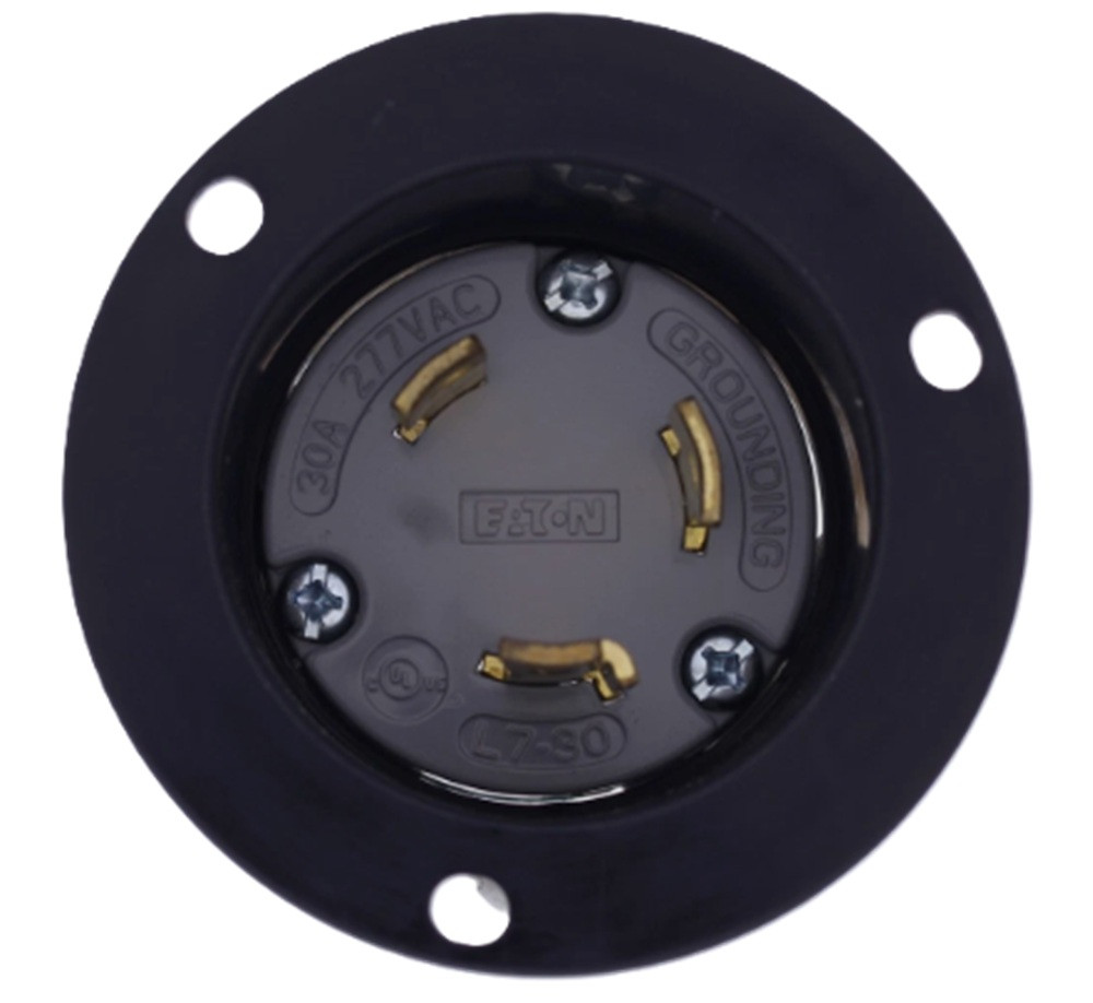 Arrow Hart Eaton AHCL730FI Locking Flanged Inlet, NEMA L7-30 [New]