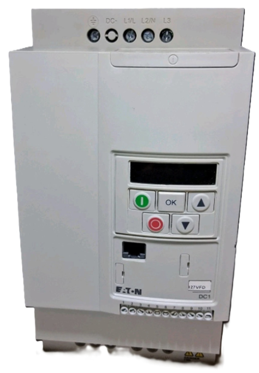 Eaton DC1-32018FB-A20CE1 PowerXL DC-1 Frequency Drive, 5HP, 240V [New]