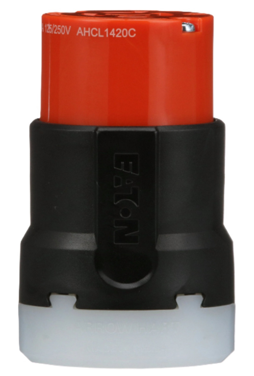 Arrow Hart Eaton AHCL1420C-BX-LW Locking Connector, NEMA L14-20C [New]