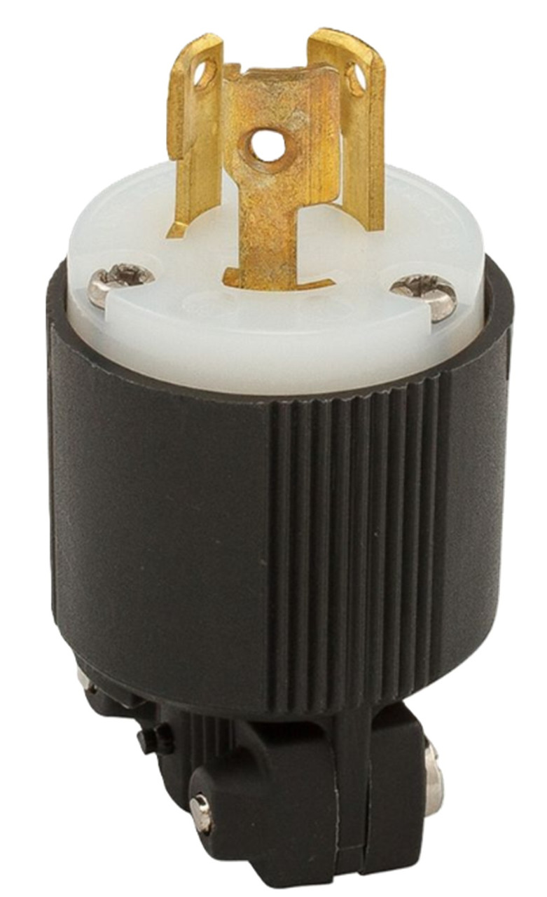 Arrow Hart Eaton CWL515P Safety Grip Locking Plug, 15A, NEMA L5-15 [New]