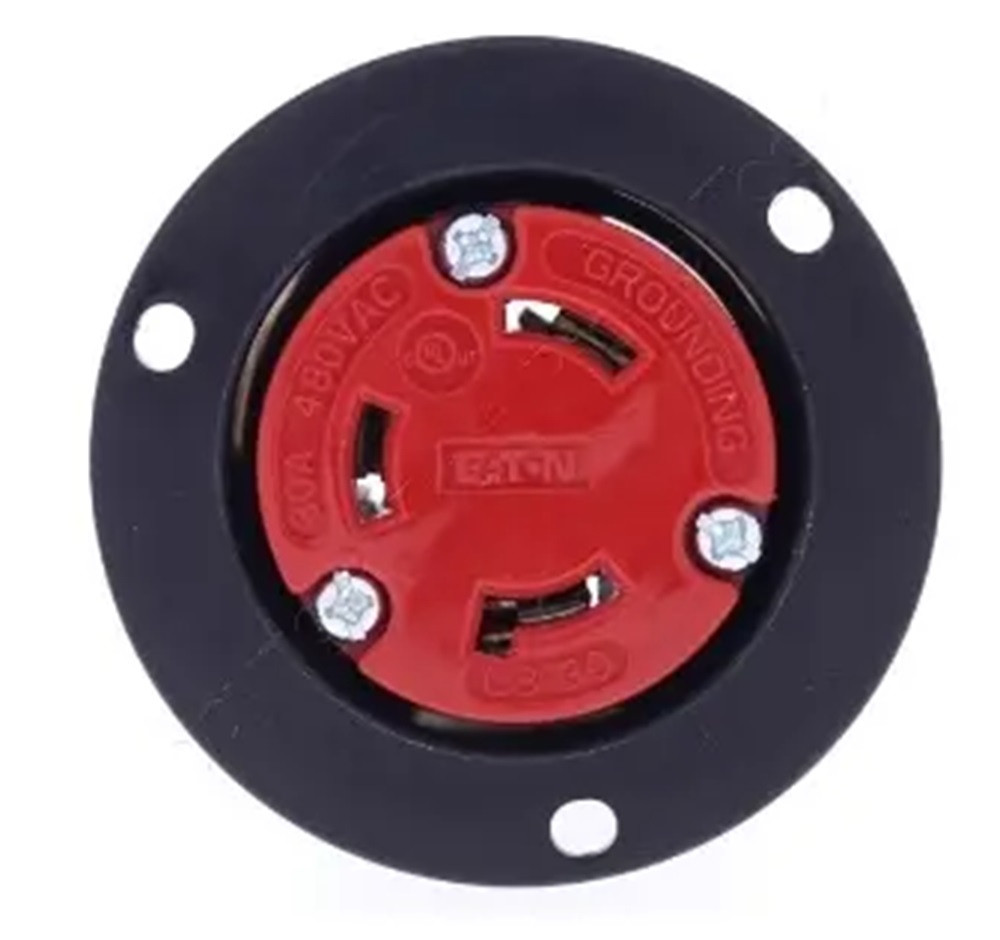 Arrow Hart Eaton AHCL1130FO Locking Flanged Outlet, NEMA L11-30, Blue [New]
