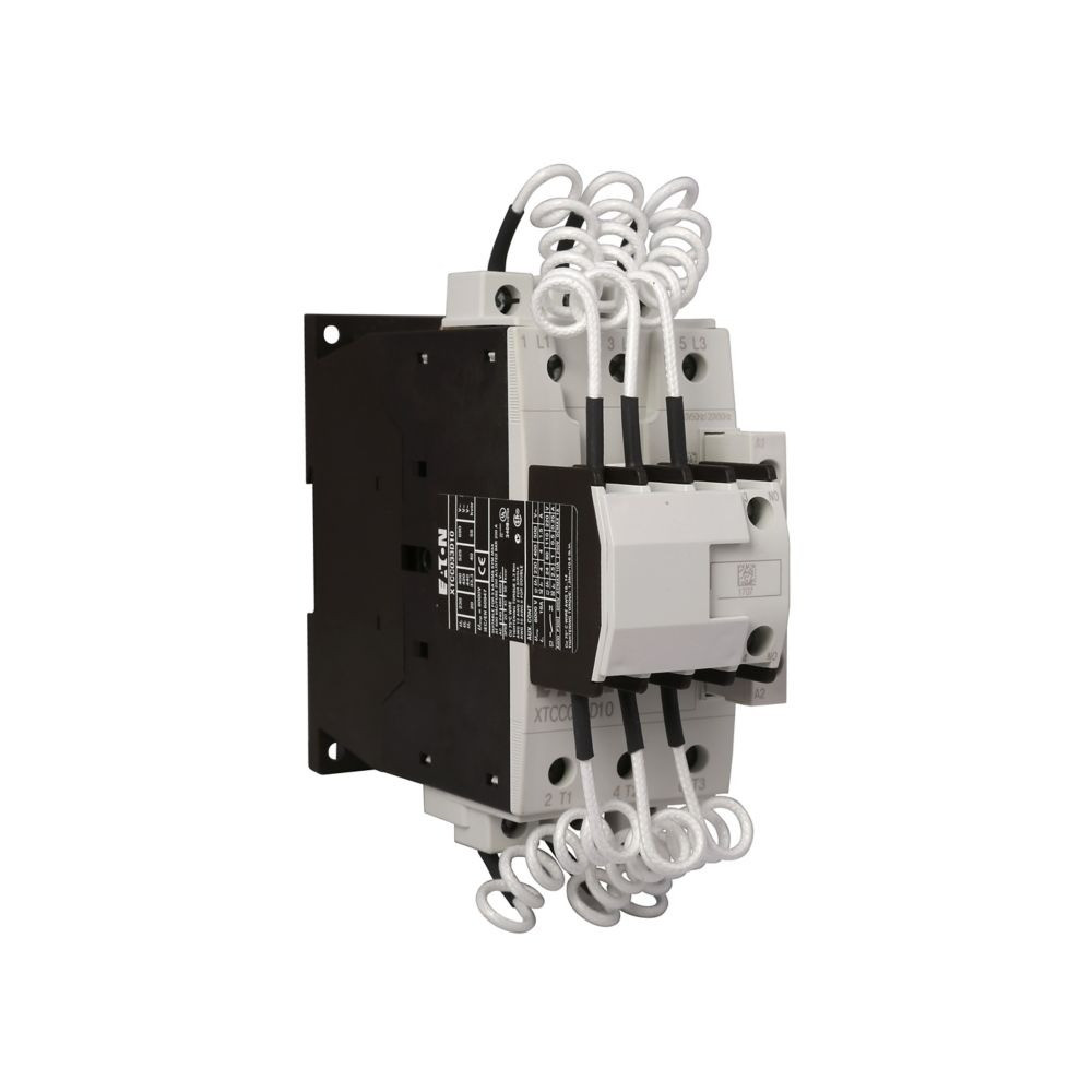 Eaton XTCC050D10A IEC Capacitor Contactor, Screw Terminals, 50A [New]
