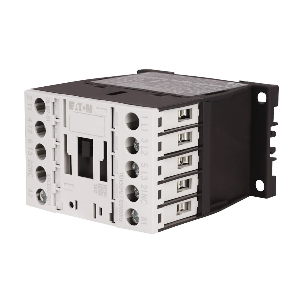 Eaton XTCE032C01T IEC Contactor, 32A, 24 Vac, 50-60 Hz, 1NC, 32A, Frame C [New]