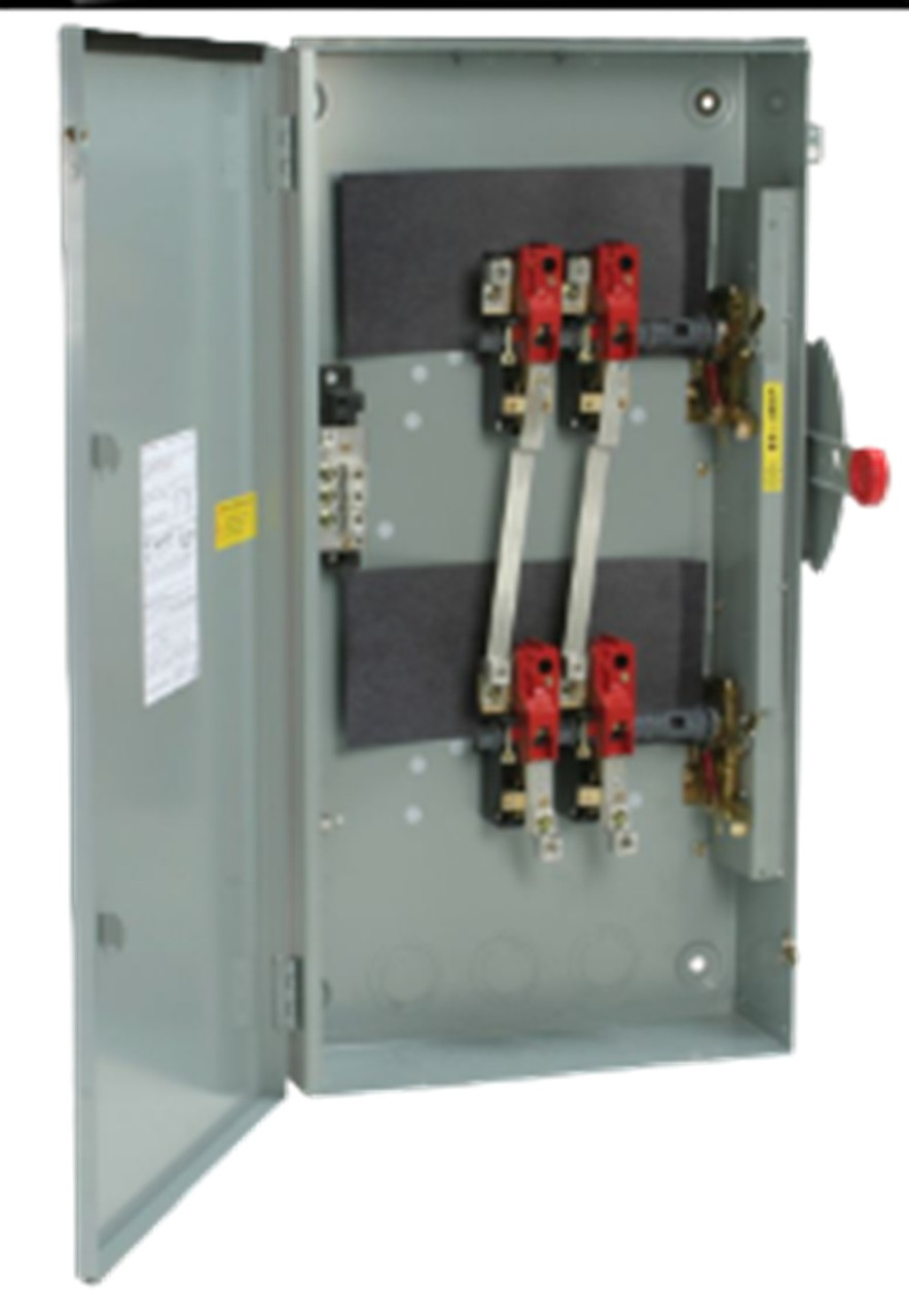 Cutler-Hammer Eaton DT224URK-NPS Safety Switch Double Throw 2P 200A 240V 3W 3R [New]