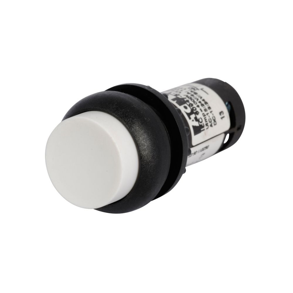 Eaton C22S-DRH-W-K10 C22 Compact Pushbutton C22, 22.5 mm [New]