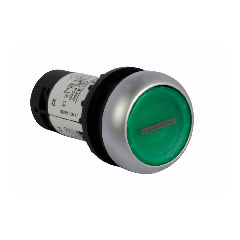 Eaton C22-DL-G-X1-K10-230 22.5 mm Compact Pushbutton, Illuminated, Button, LED [New]