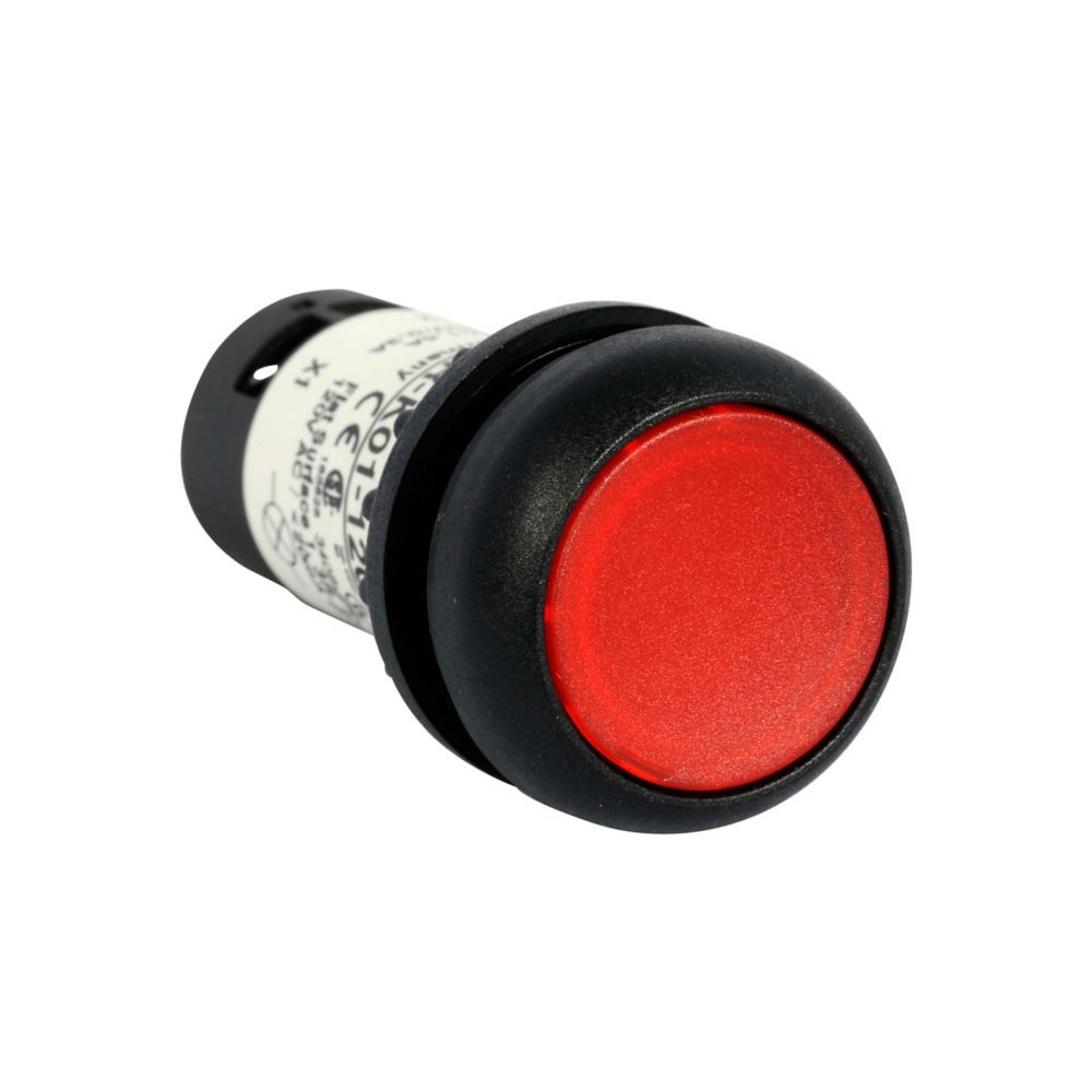 Eaton C22S-DL-R-K01-120 22.5 mm Compact Pushbutton, Illuminated, Button, LED [New]