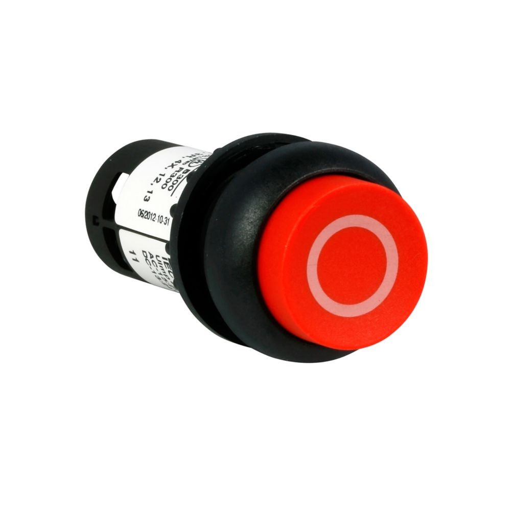Eaton C22S-DRH-R-X0-K01 Compact Pushbutton C22, 22.5 mm Compact Pushbutton [New]