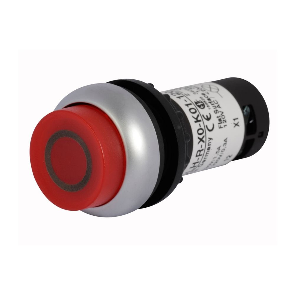 Eaton C22-DLH-R-X0-K01-24 2.5 mm Compact Pushbutton, Illuminated, Button, LED [New]