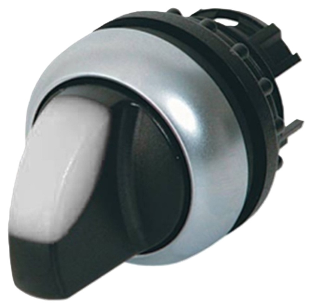 Eaton M22-WLK-W Selector Switch Operator, 22.5 mm, Momentary, 2-Position [New]